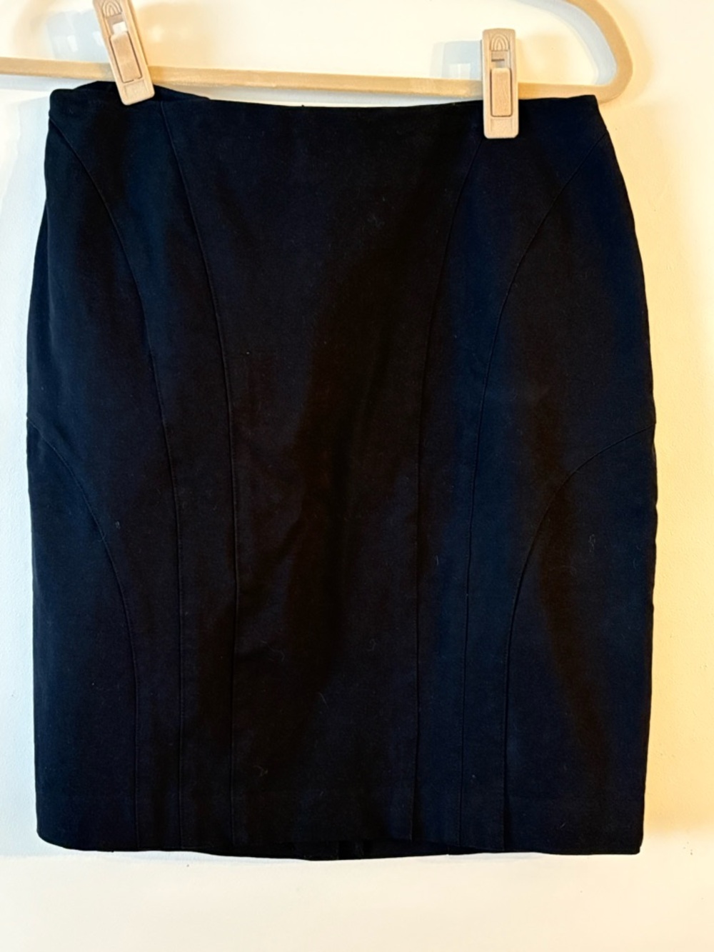 Banana Republic Black Pencil Skirt with Panel Seams